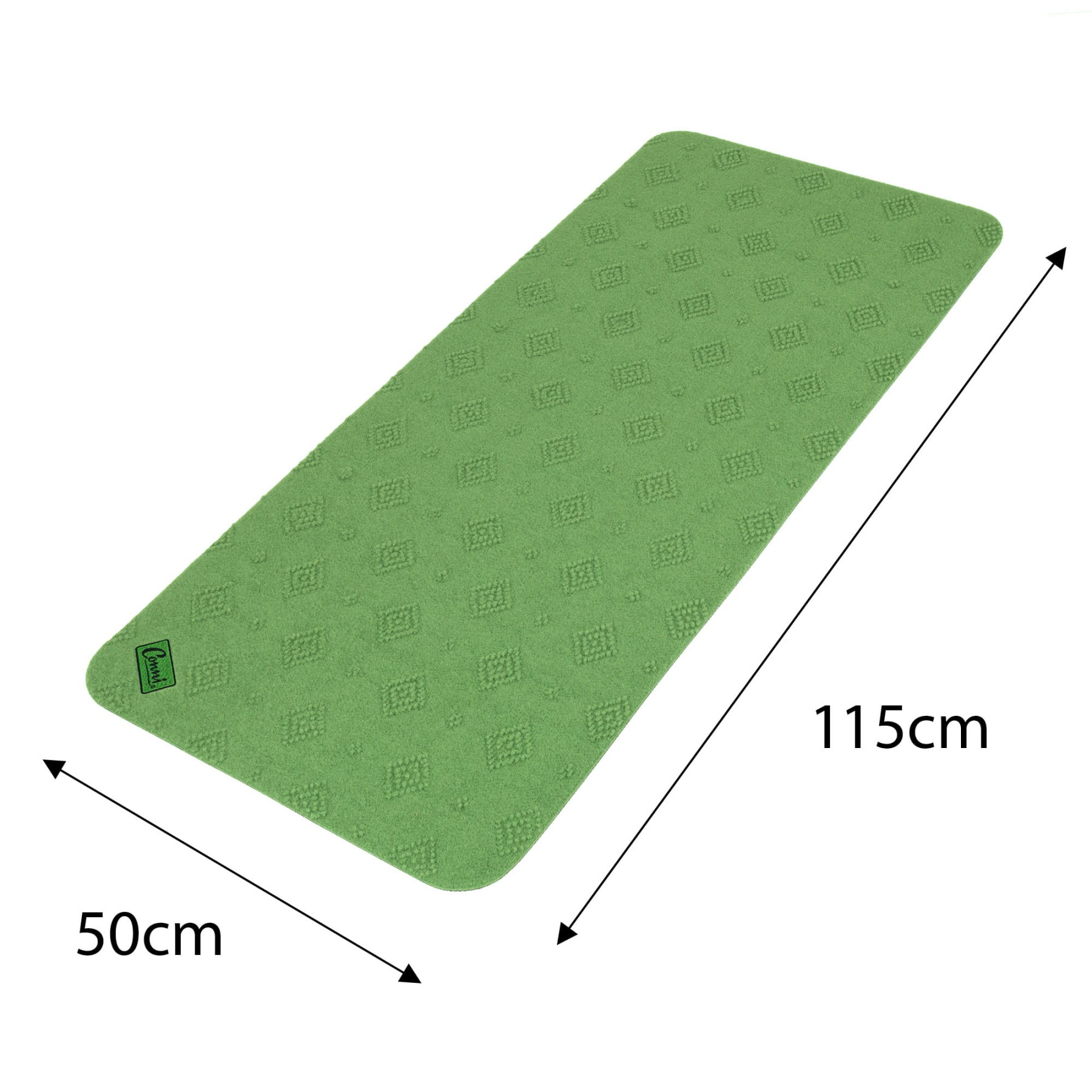 Conni Mid Runner Floor Mat Green